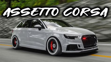 Assetto Corsa Audi RS3 8V Sportback 2017 High Force With Traffic