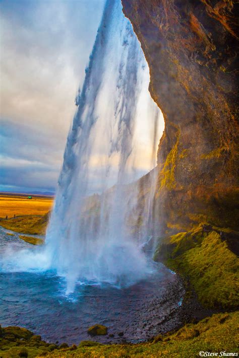 Seljalandsfoss Waterfall Iceland Steve Shames Photo Gallery