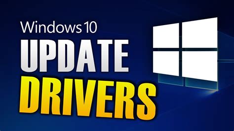 How To Update Drivers On Windows 10 Youtube
