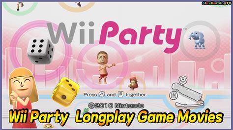 wii party wii 파티 wii パーティー wii longplay board game island alexgamingtv most popular