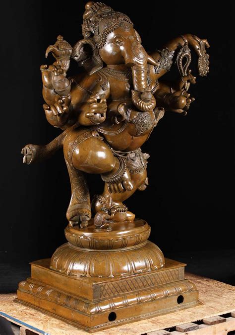 Masterpiece Bronze Dancing Ganesh Statue 60 Ganesh Statue Statue