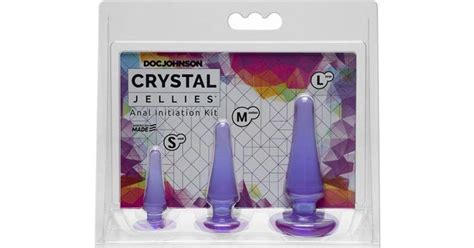 Doc Johnson Crystal Jellies Anal Initiation Kit Purple • Pris