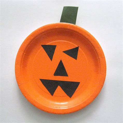 paper plate pumpkins fun family crafts