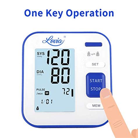 Blood Pressure Monitor Lovia Automatic Digital Blood Pressure Monitor