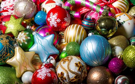 Colorful Christmas Globe Collection 1680 X 1050 Widescreen Wallpaper
