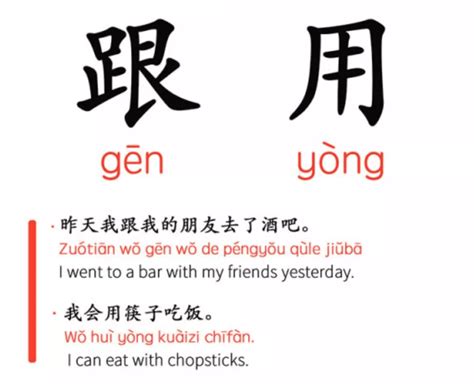 How To Say With In Mandarin Chinese Language Goeast Mandarin