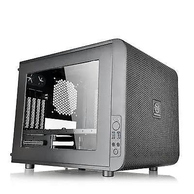 THERMALTAKE CA 1D5 00S1WN 00 EXTREME Micro ATX Cube Chassis Black