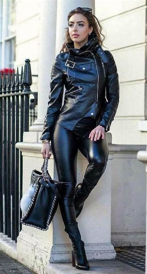 Pin By Chloerenee On Fashion Leather Fashion Sexy Leather Outfits Leather Dresses Sexy Outfits