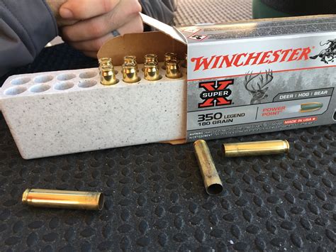 Winchester Legend 350 Straight Walled Cartridge Shot