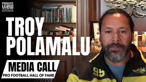 Troy Polamalu Reacts To Becoming A Hall Of Famer Reflects On