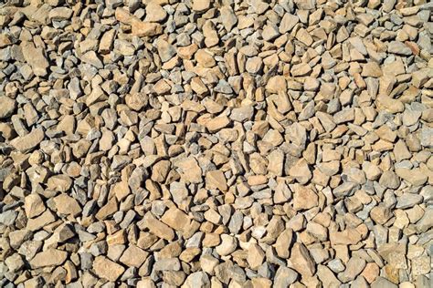 Crushed Stone Texture Stock Image Image Of Brick Path 85605019