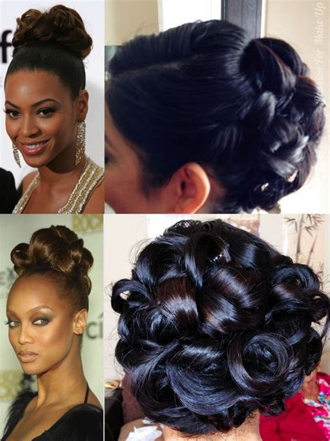 Wedding Pin Curl Updo Inspired By Beyonce And Tyras