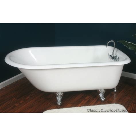 Discover prices, catalogues and new features. 61" Rolled Rim Cast Iron Clawfoot Tub | Classic Clawfoot Tub