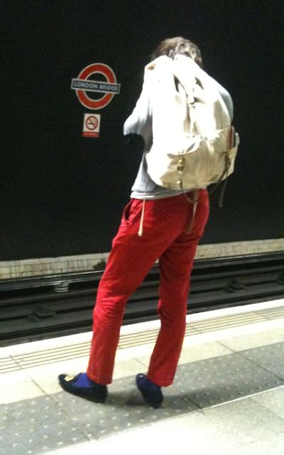 Look At My Fucking Red Trousers Underground