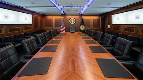 White House Renovates The Famous Situation Room Oye Times