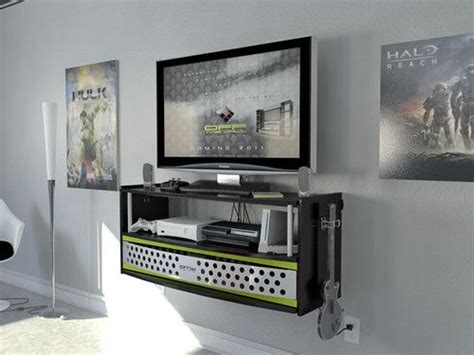 Maybe you would like to learn more about one of these? Wall Mounted Media Console Gaming TV Stand Black | eBay ...