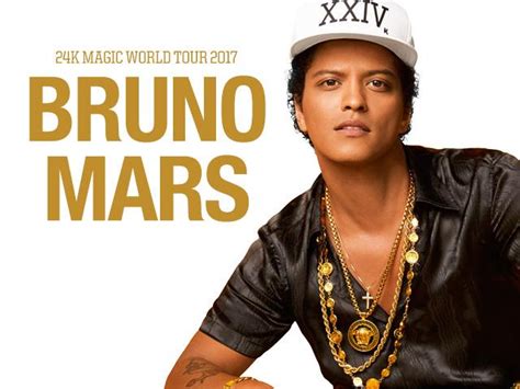 Bruno Mars 24k Magic World Tour September 2nd 2017 Las Vegas Get Americas