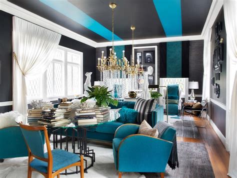 Glamorous Living Room Mixes It Up Hgtv