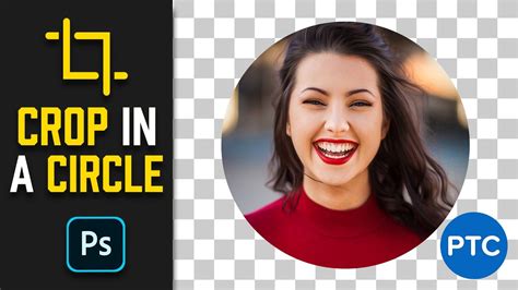 How To Crop In A Circle In Photoshop Fast And Easy Youtube