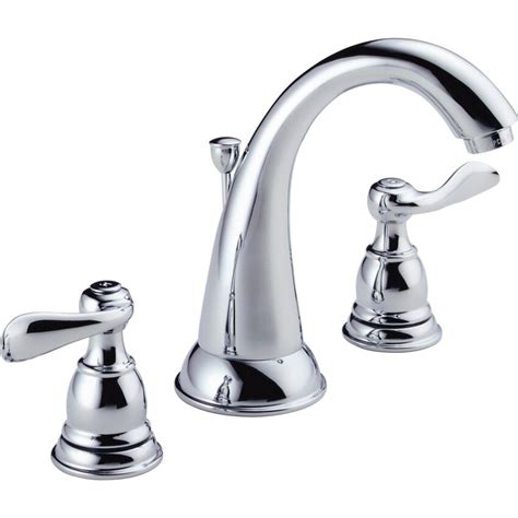 This post deals with repairing a delta bath sink. Delta Windemere Widespread Bathroom Faucet with Double ...