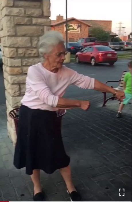 They Bet Grandma That She Couldnt Do The Dance They Lost Funny Old Lady Dancing Old Lady