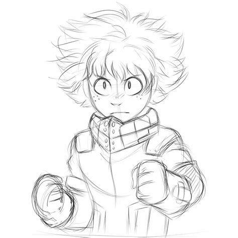 41 best ideas for coloring | Deku Coloring Pages