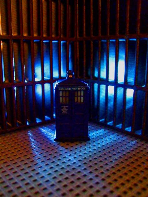 Tardis Arrival Leds Behind The Prop Walls Mr Evil Cheese