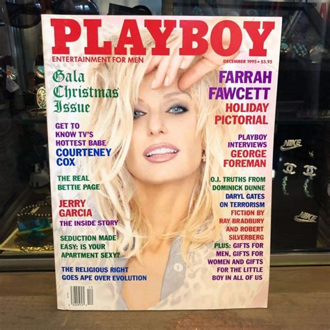 Playboy Magazine December Farrah Fawcett Boardwalk Vintage