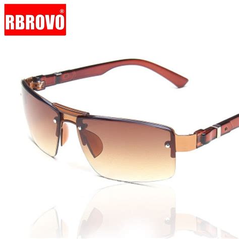 Rbrovo 2023 Metal Sunglasses Man Classic Sun Glasses Vintage Brand Designer Outdoor Driving