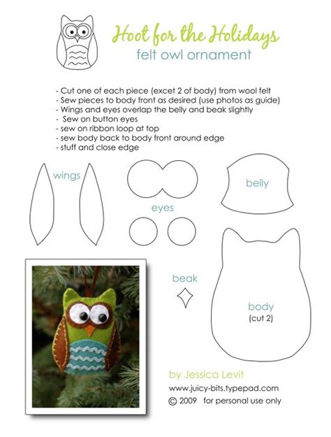 108 Best Owls Patterns And Templates Images On Pinterest
