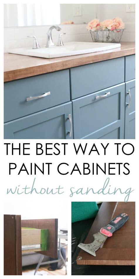 How To Paint Cabinets Without Sanding A Fresh Squeezed Life