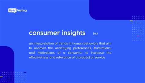 The Benefits Of Using Consumer Insights