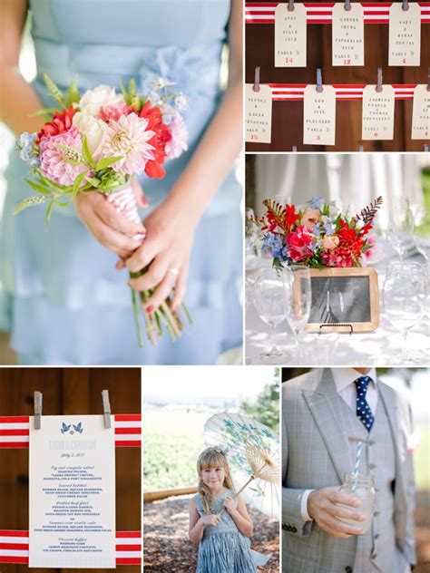 Fourth of July Inspired Holiday Wedding Ideas and Supplies