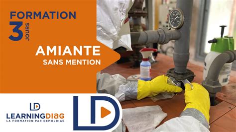 Formation Continue Amiante Sans Mention 3 Jours Learning Diag