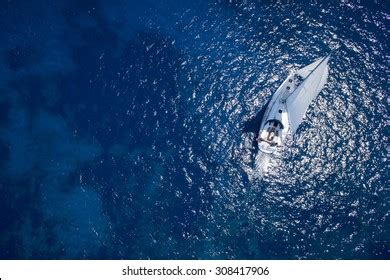 Amazing View Yacht Sailing Open Sea Stock Photo Shutterstock