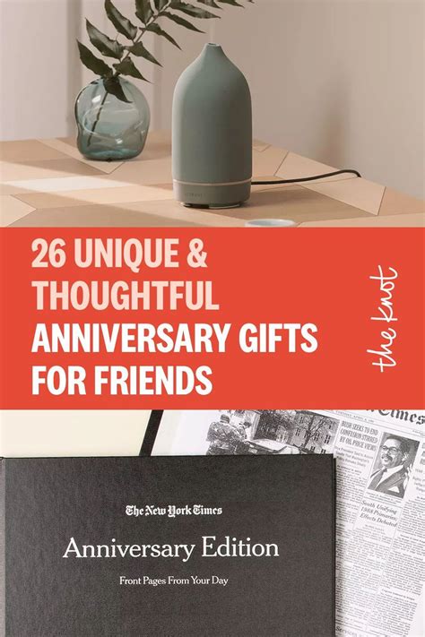 Unique And Thoughtful Anniversary Gifts For Friends In