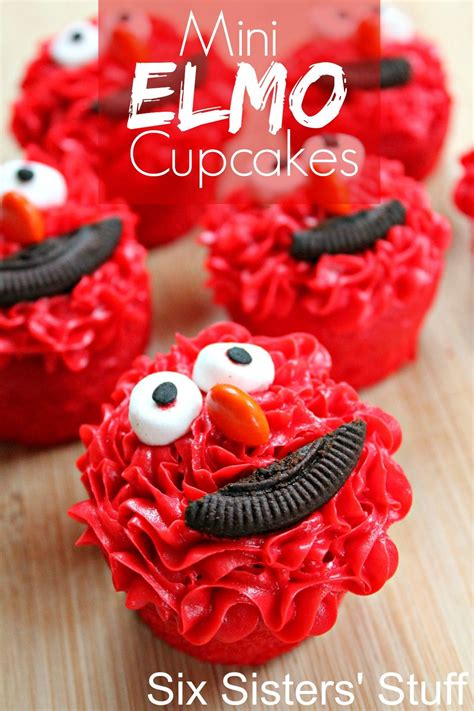 You should closely follow a recipe the first few times you choose to do this, to avoid making soggy cupcakes. Mini Elmo Cupcakes | Recipe | Elmo cupcakes, Cupcake ...