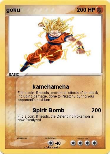 Pokémon Goku 9346 9346 Kamehameha My Pokemon Card