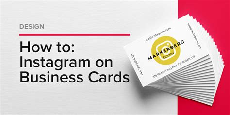 Social media icons are space savers in print collateral such as brochures, print ads, or business cards. How to Display Instagram on Business Cards | Brandly Blog