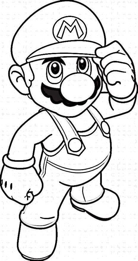 Dibujos Para Colorear Mario Bros