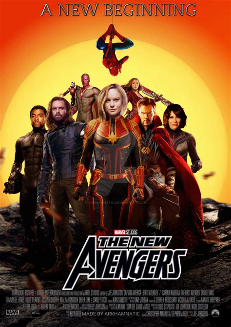 Marvels The New Avengers Movie Poster By Arkhamnatic On Deviantart