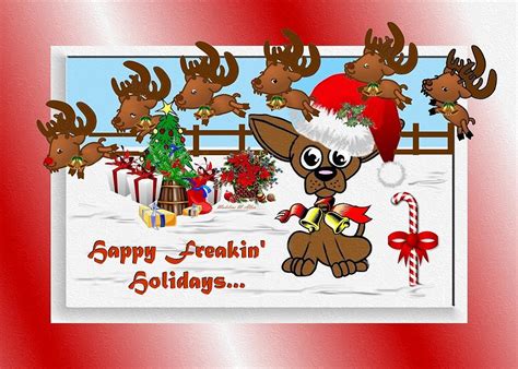 Happy Freakin Holidays Digital Art By Madeline Allen Smudgeart