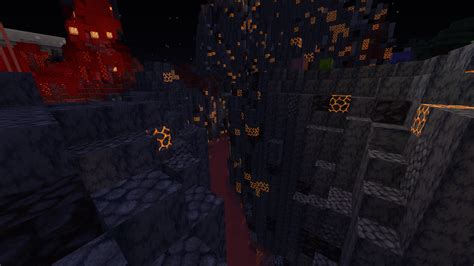 I Redesigned A Ravine To Look Like A Volcanonether Area Rminecraft