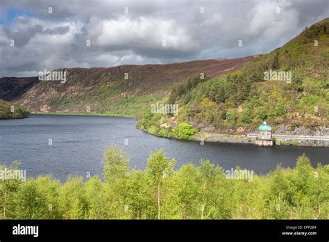 The Water Tower At Craig Goch Reservoir Elan Valley Near Rhayader Mid