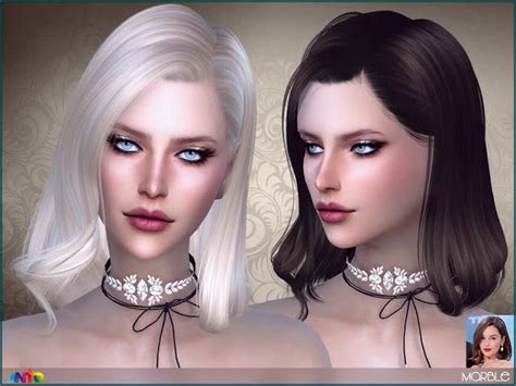 Sims 4 Ccs The Best Anto Marble Hair Frauen
