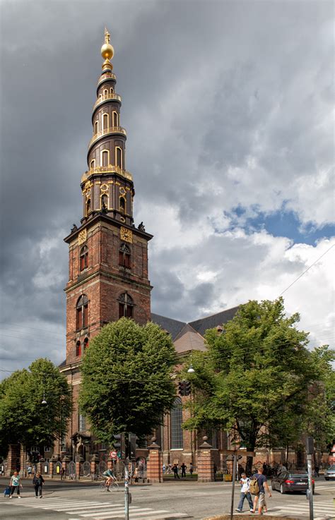 Vor Frelsers Kirke København Danmark 1752 Baroque Architecture