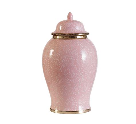 Pink Ceramic Ginger Jar Xavier Furniture Australia