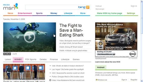 Microsoft Announces Msn Redesign With Twitter