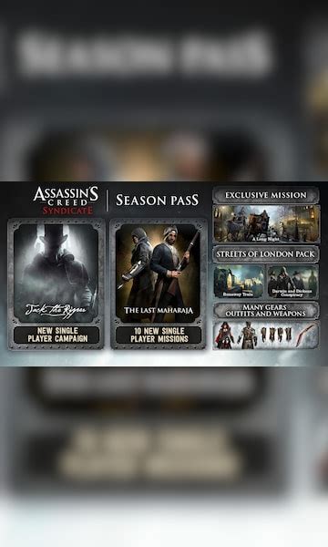 Buy Assassin S Creed Syndicate Season Pass Xbox One Xbox Live Key