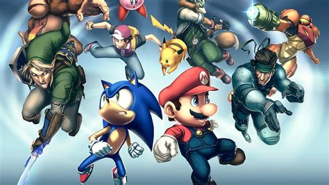 Mario Link Video Game Sonic The Hedgehog Nintendo Samus Aran
